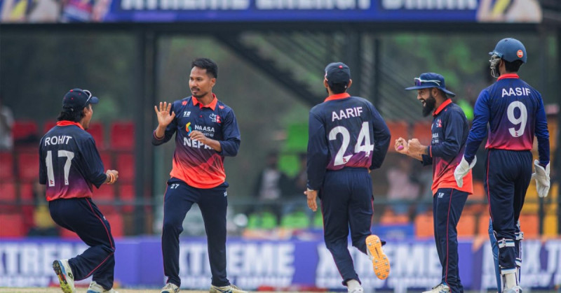 आईसीसी विश्वकप लिग–२: यूएईविरुद्ध नेपालको रोमाञ्चक जित