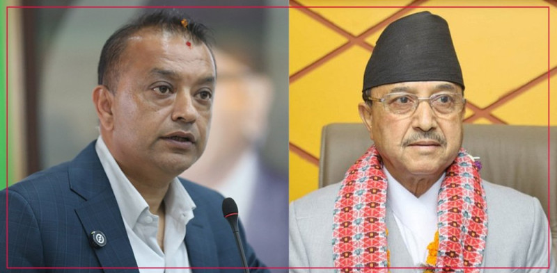 कांग्रेस सभापति गगन थापाले भेटे पूर्णबहादुर खड्का