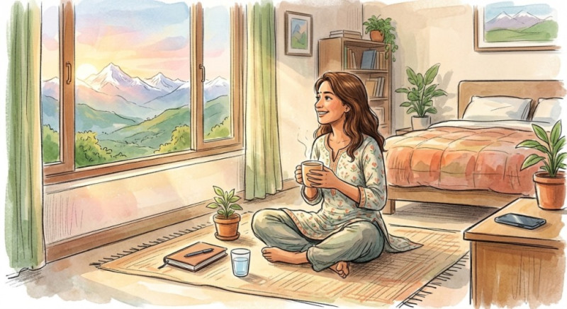 दिनभरको न्युरो–केमिस्ट्री तय गर्ने त्यो एक घण्टा