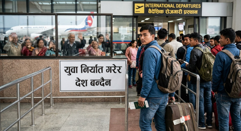 युवा निर्यात गरेर देश बन्दैन