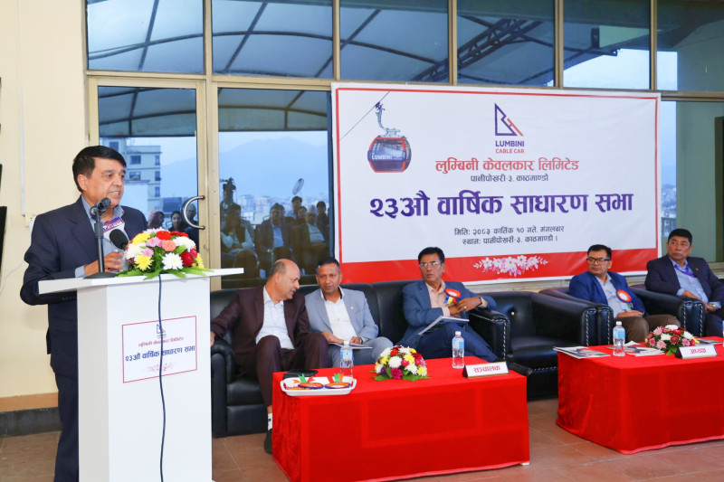 लुम्बिनी केबलकारमा भारतीय पर्यटक २४ प्रतिशतले बढे