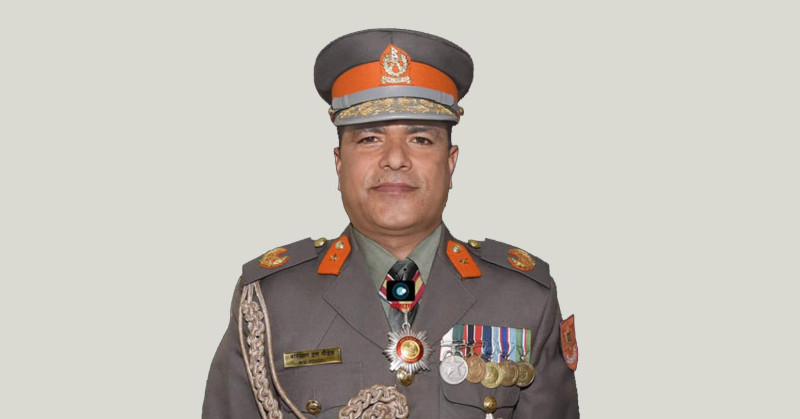 सशस्त्र प्रहरीको १३औँ आईजीपीमा नारायणदत्त पौडेल नियुक्त