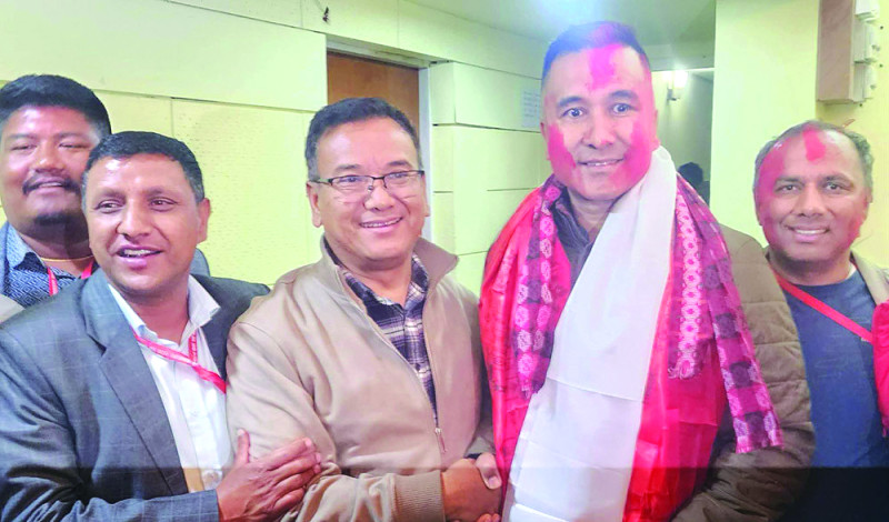 निर्माण व्यवसायी महासंघमा पाण्डे