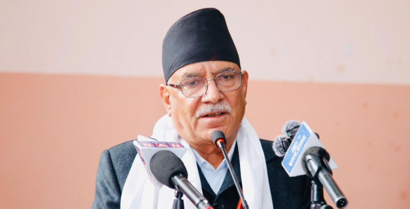 नेकपा संसदीय दलको नेतामा प्रचण्ड सर्वसम्मत चयन