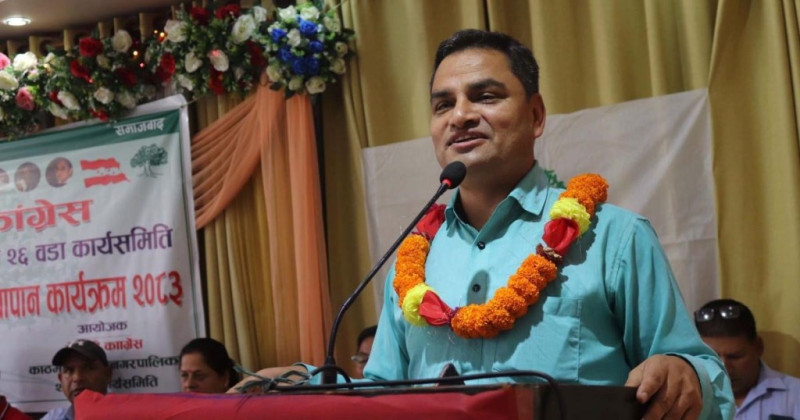 कांग्रेसको १५औँ महाधिवेशन तोकिएकै समयमा हुन्छः महामन्त्री पौडेल