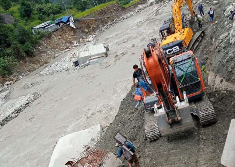 ११ दिनमै मर्मतपछि राहुघाटबाट विद्युत उत्पादन पुनः सुरु