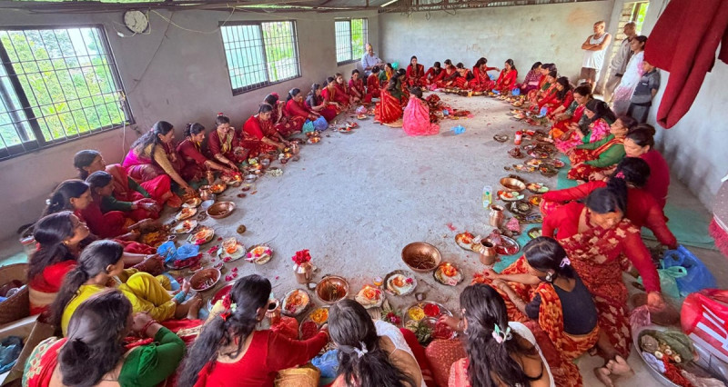 ऋषिपञ्चमीसँगै तीज पर्व समापन