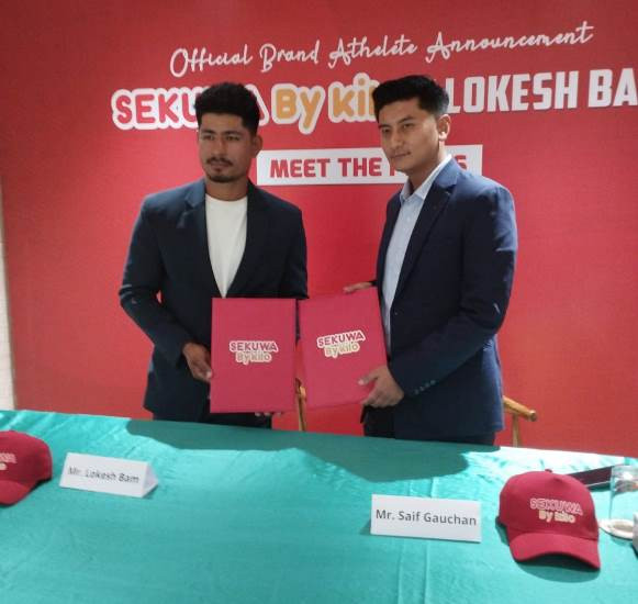 ‘सेकुवा बाई किलो’को ब्रान्ड एम्बेसडरमा क्रिकेटर लोकेस