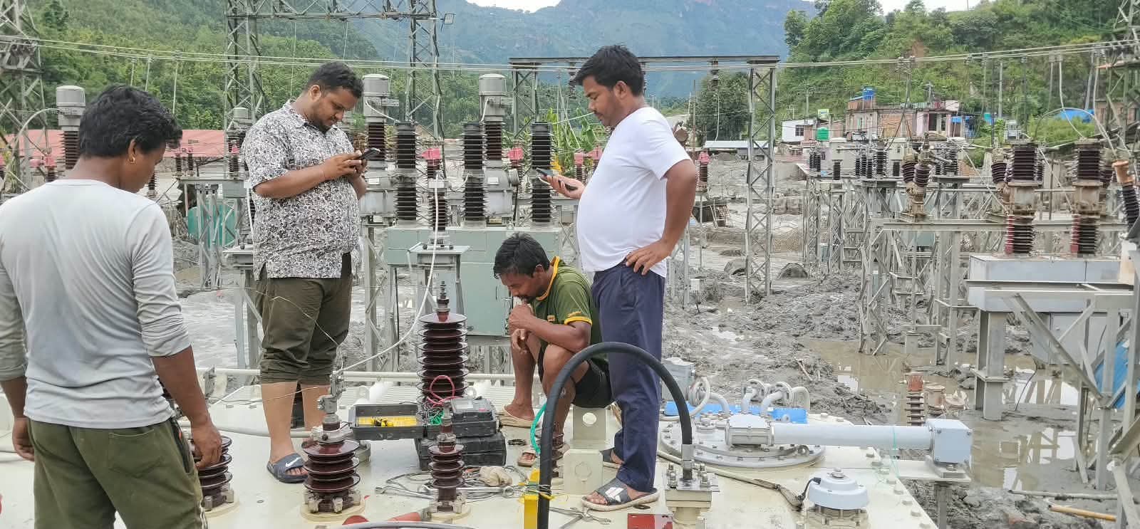 धादिङको जहरे सबस्टेसन मर्मतपछि पुनः सञ्चालनमा