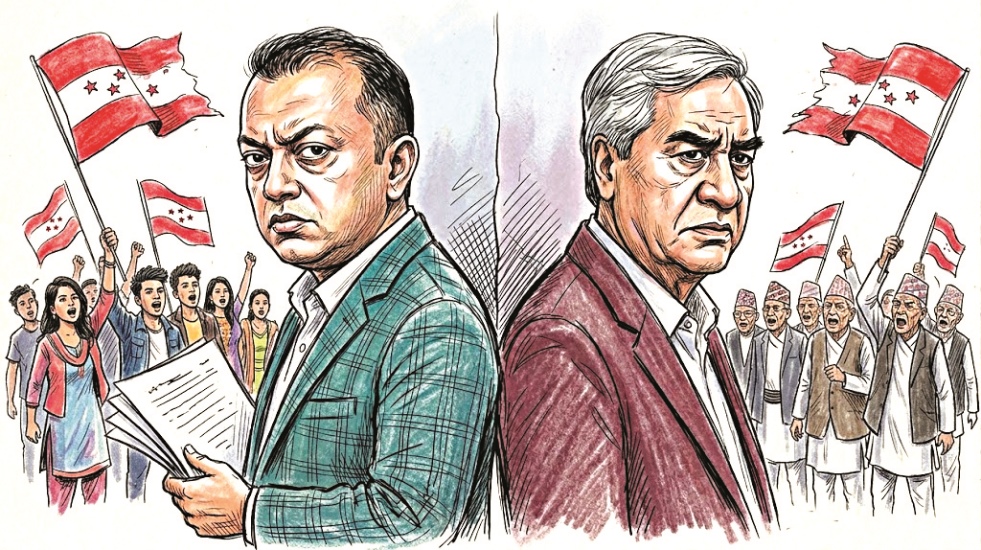 सानेपाबाटै समाधान खोज्न संस्थापनको आग्रह,  इतरपक्षको नजर सर्वोच्चतिर