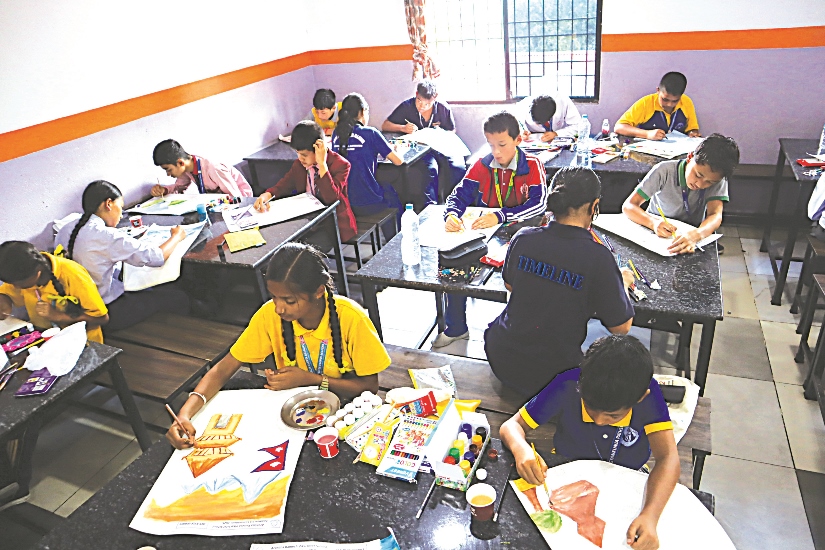 अरुणिमामा बाल चित्रकला प्रतियोगिता