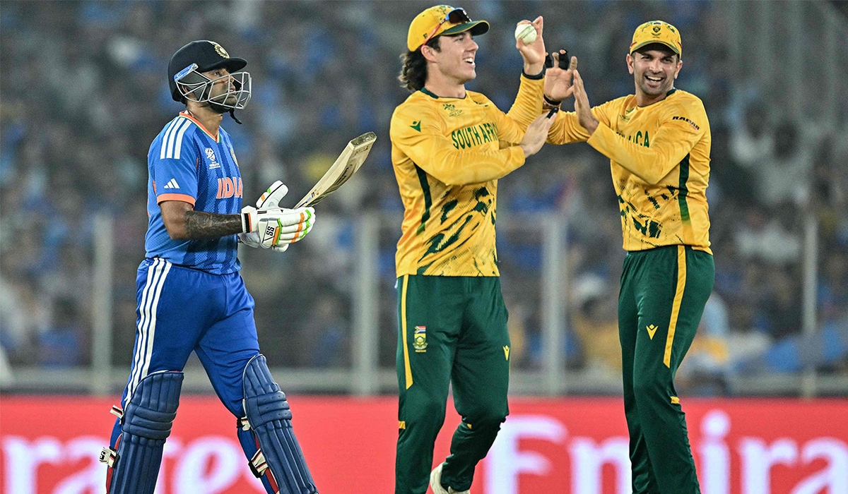 टी–२० विश्वकपः दक्षिण अफ्रिकासँग भारत ७६ रनले पराजित