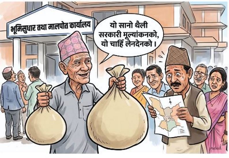 सरकारी मूल्यांकन फेरियो, बजारसँग अझै टाढा