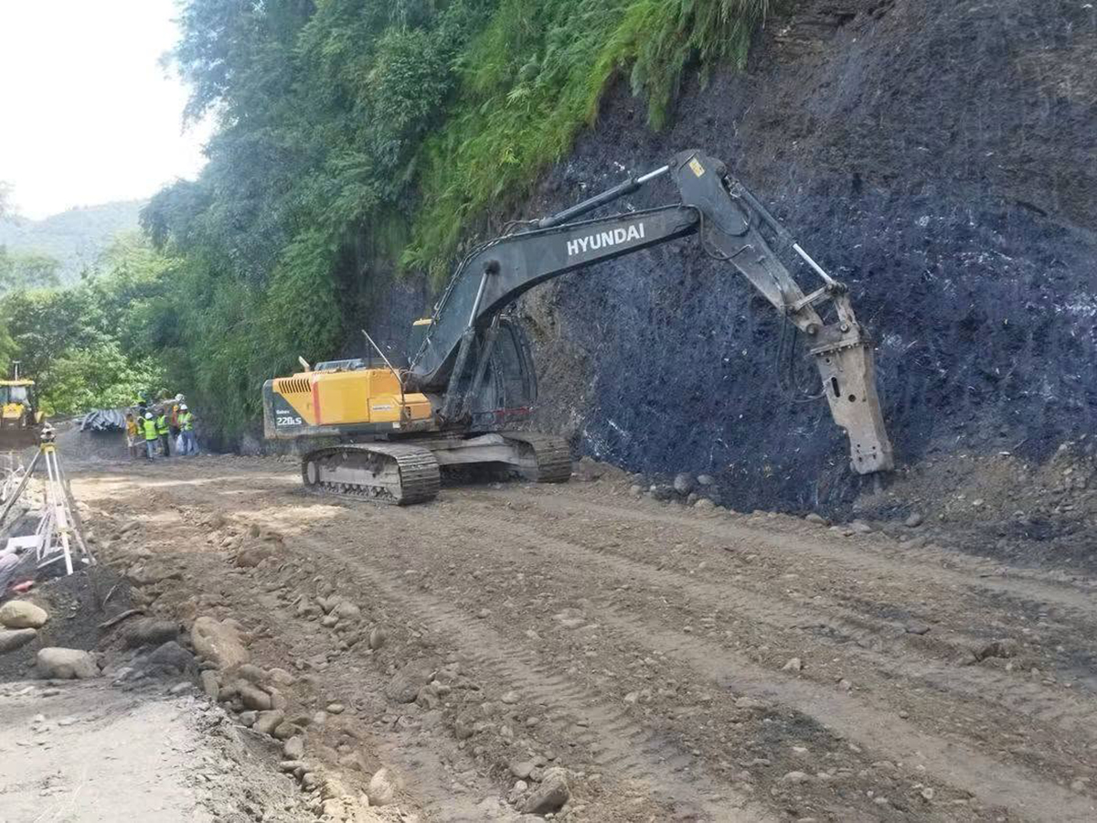 कृष्णभीरमा ट्रयाक खोल्ने काम सम्पन्न