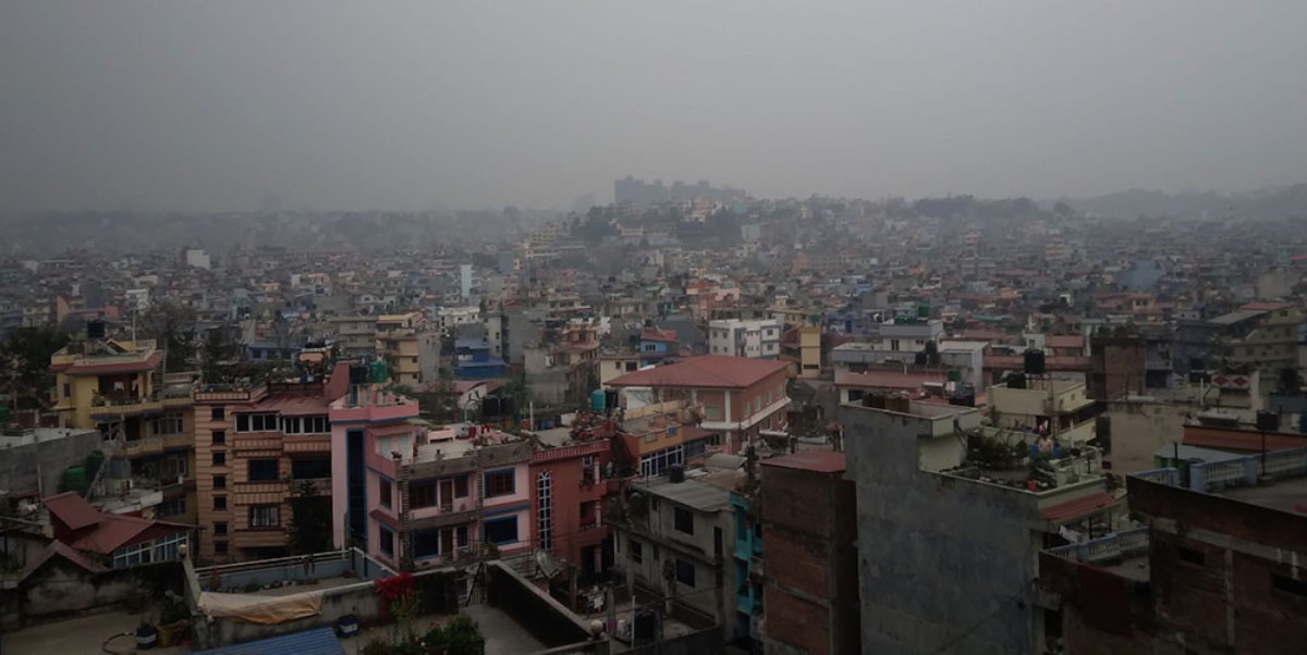 काठमाडौं उपत्यकामा वायु प्रदूषण बढ्यो