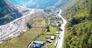 कालीगण्डकी करिडोर : तातोपानी–घाँसा खण्ड स्तरोन्नति