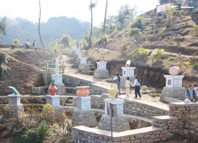 किराँत राईको धर्मसंस्कृति र हिउँद बढेपछि सोइको खोजी परम्परा झल्काउने पार्क निर्माण