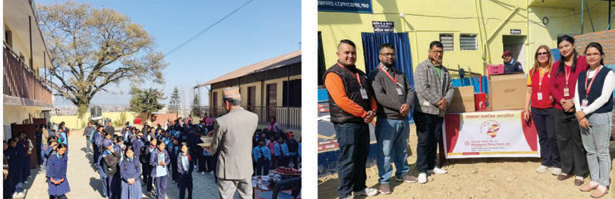 महालक्ष्मी विकास बैंकको सहयोग