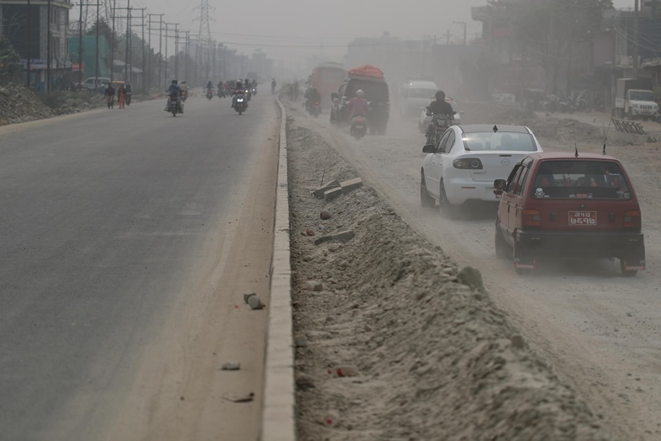 मुग्लिन–पोखरा पश्चिम खण्डमा काम धमाधम