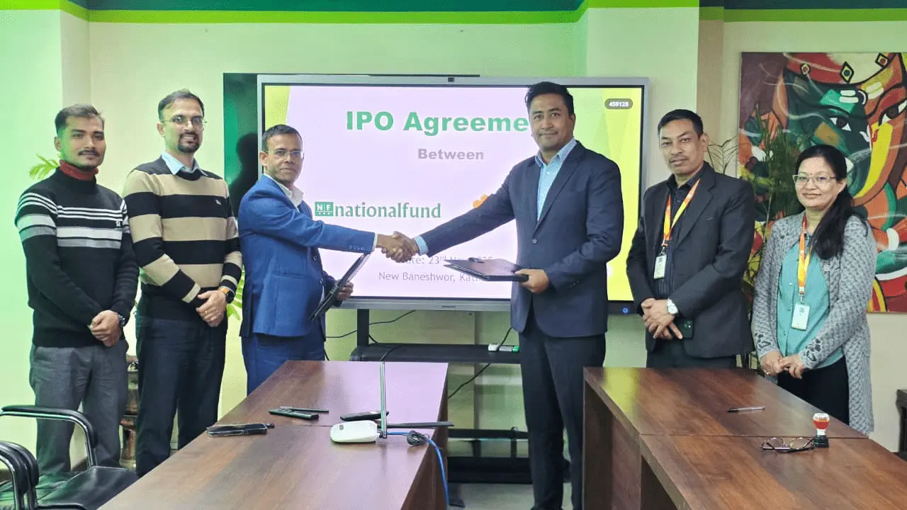 नेशनल फण्ड म्यानेजमेन्टले आईपीओ ल्याउने