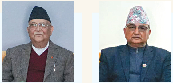 ओली र पोखरेलबीच प्रतिस्पर्धा, कसको तागत के?