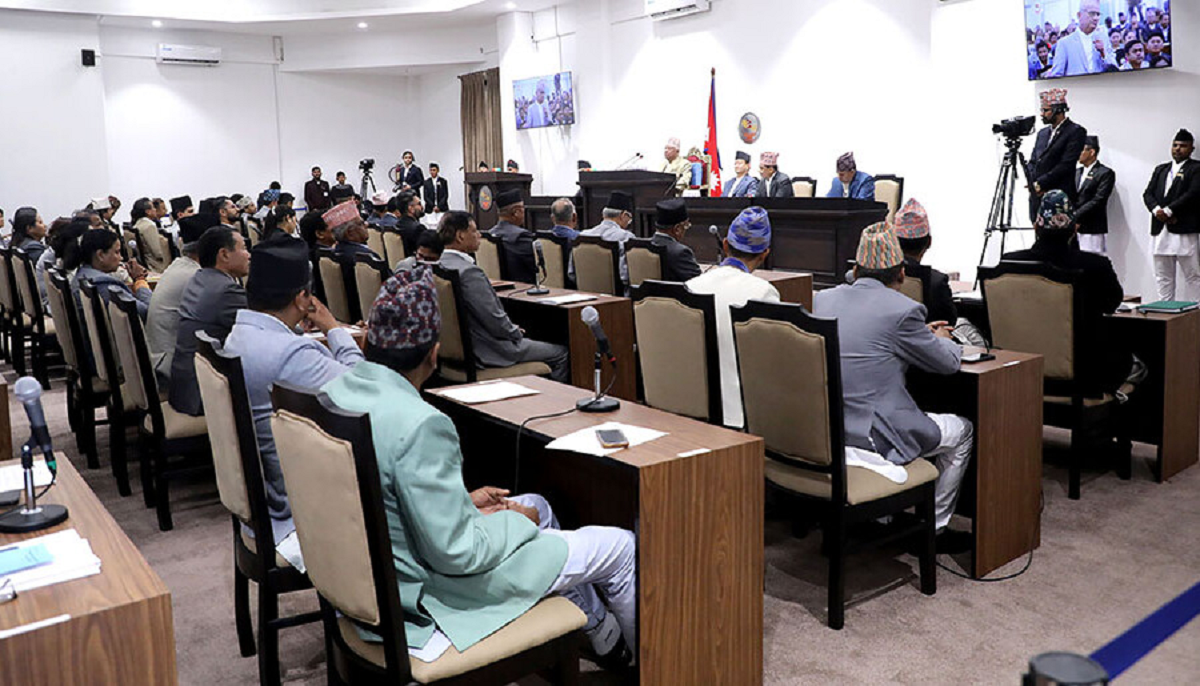 प्रतिनिधिसभा बैठकमा फोटो खिच्न तथा अडियो, भिडियो रेकर्ड गर्न रोक