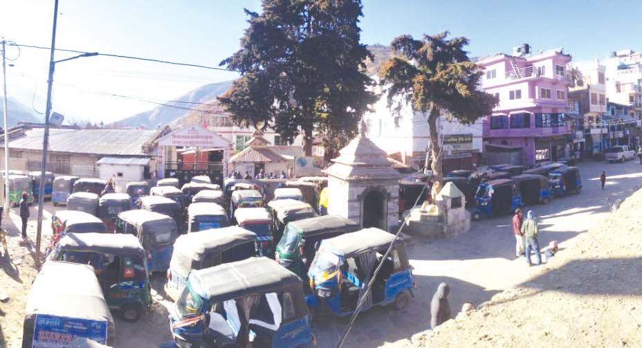 जुम्लाका अटो व्यवसायी आन्दोलित