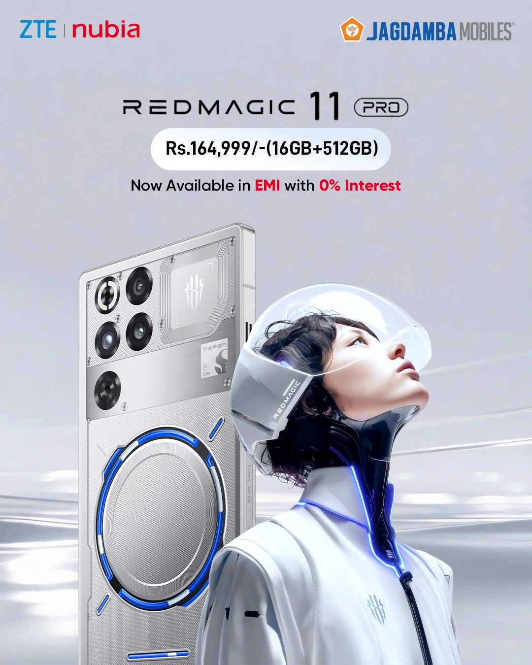 जेडटीईको गेमिङ स्मार्टफोन रेड म्याजिक ११ प्रो नेपालमा