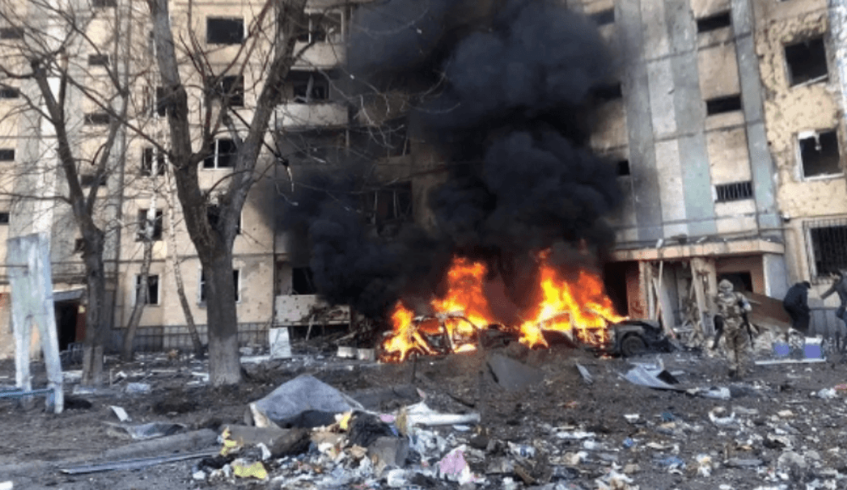 रुसी आक्रमणबाट युक्रेनमा पाँच जनाको मृत्यु, १९ घाइते