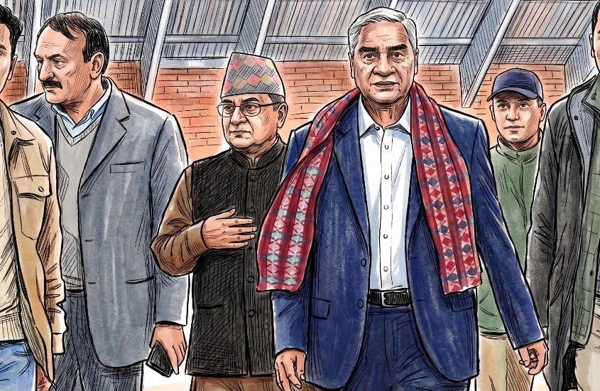 संशयबीच  देउवा बिहीबार आइपुग्दै