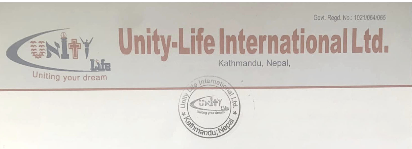 ‘युनिटी लाइफमा डुबेको पैसा फिर्ता लिन नजिकको अदालत जानुस्’