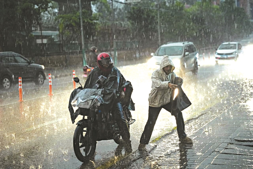 भारी वर्षा