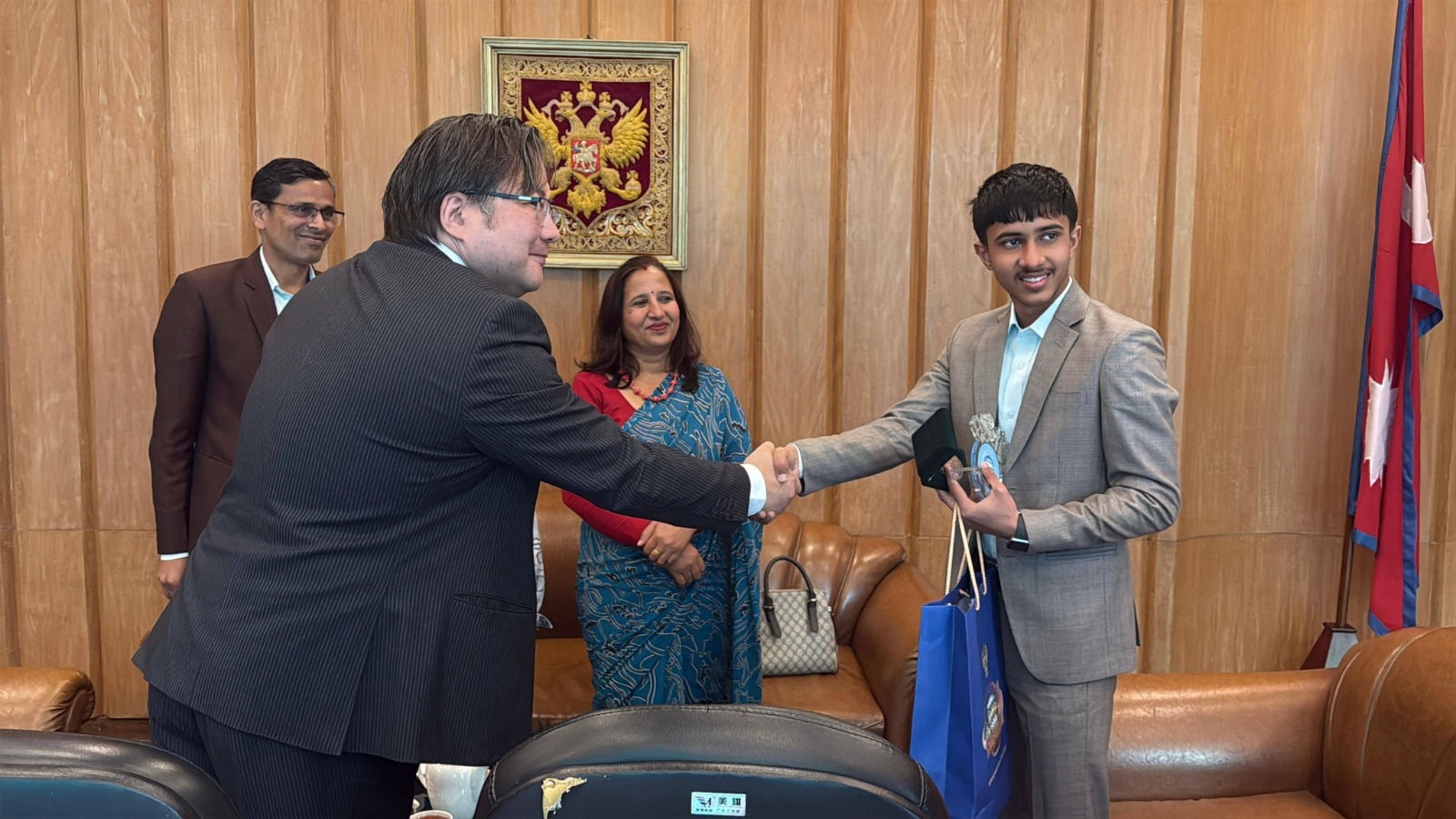 दूतावासको सम्मान