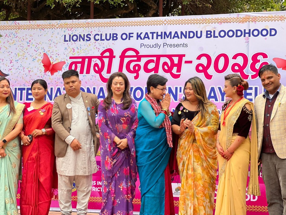 लायन्स क्लबद्वारा १११ महिला सम्मानित