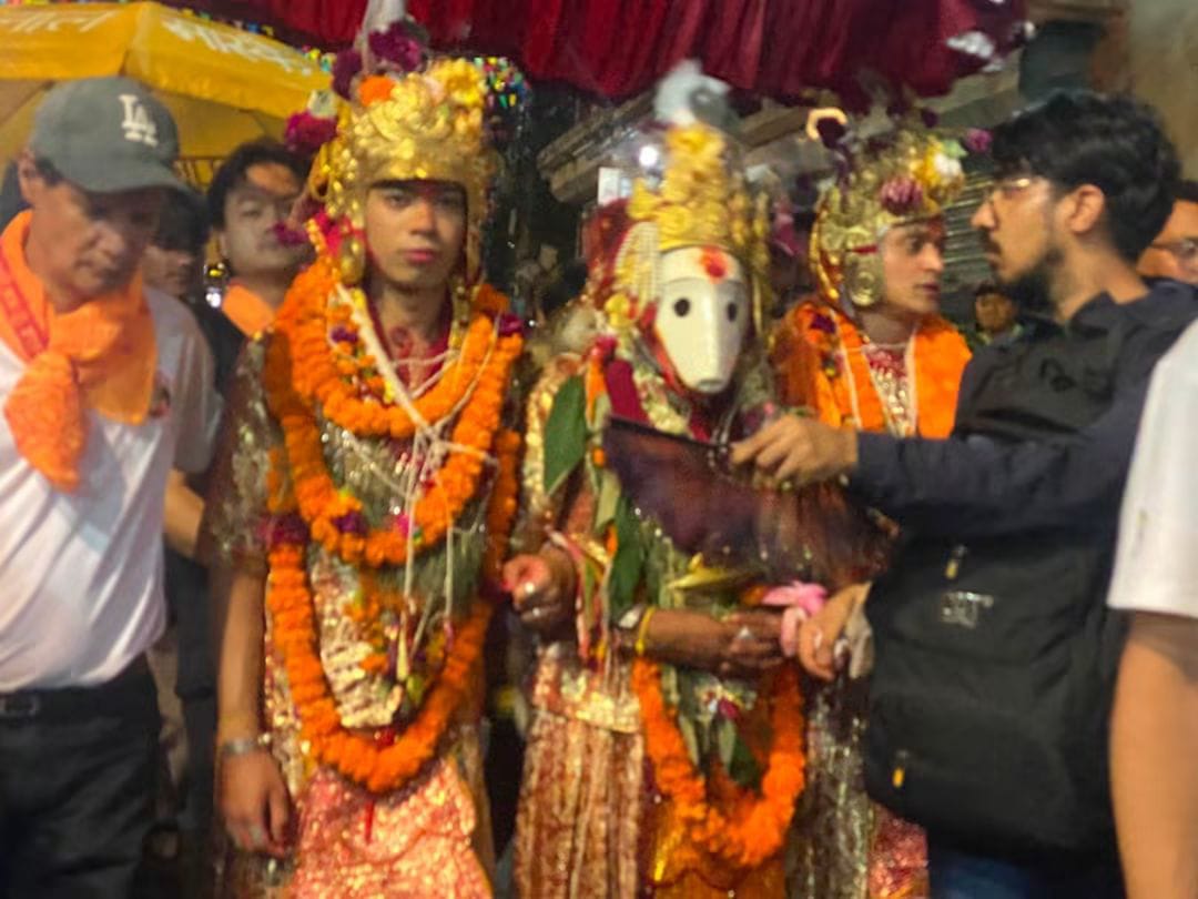 करिब चार सय वर्ष पुरानो ऐतिहासिक नृसिंह जात्रा सम्पन्न