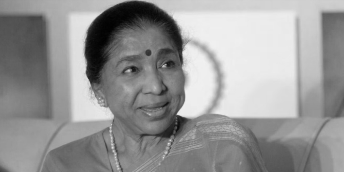 भारतीय गायिका आशा भोसलेको निधन