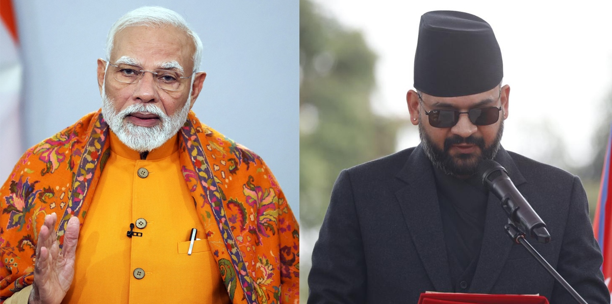 शपथलगत्तै बालेनलाई मोदीले दिए बधाई