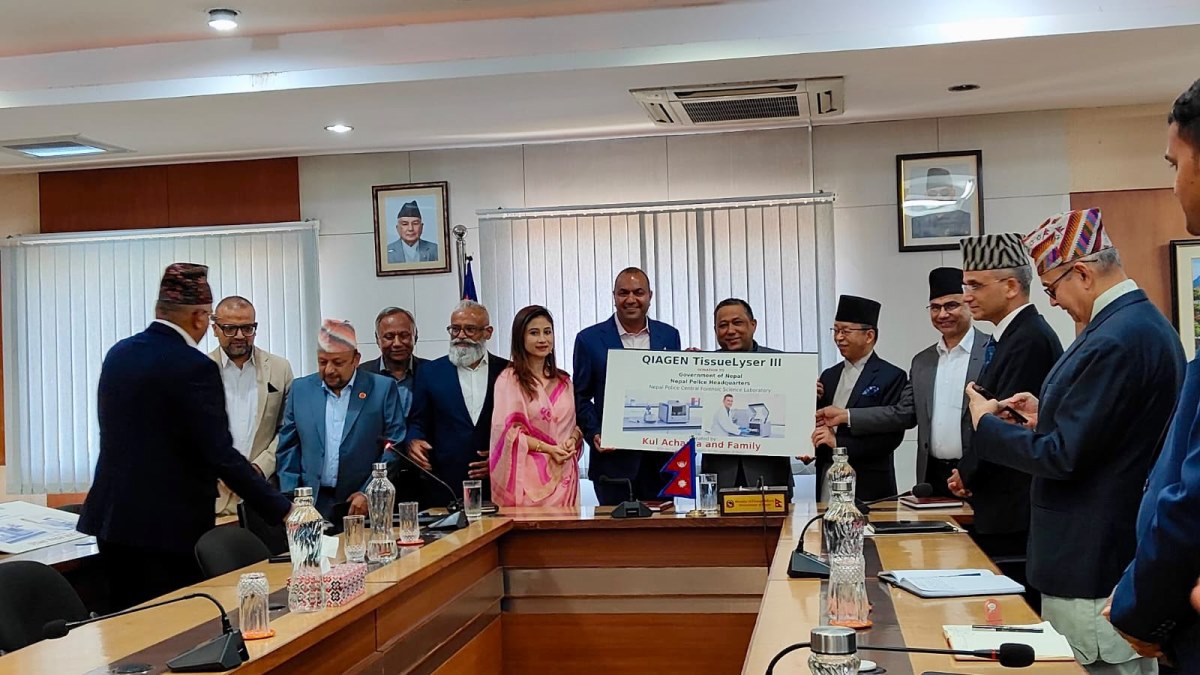 सांसद विदुषी राणाको पहलमा डीएनए परीक्षणका लागि दुई उपकरण र एक करोड रुपैयाँ सहयोग