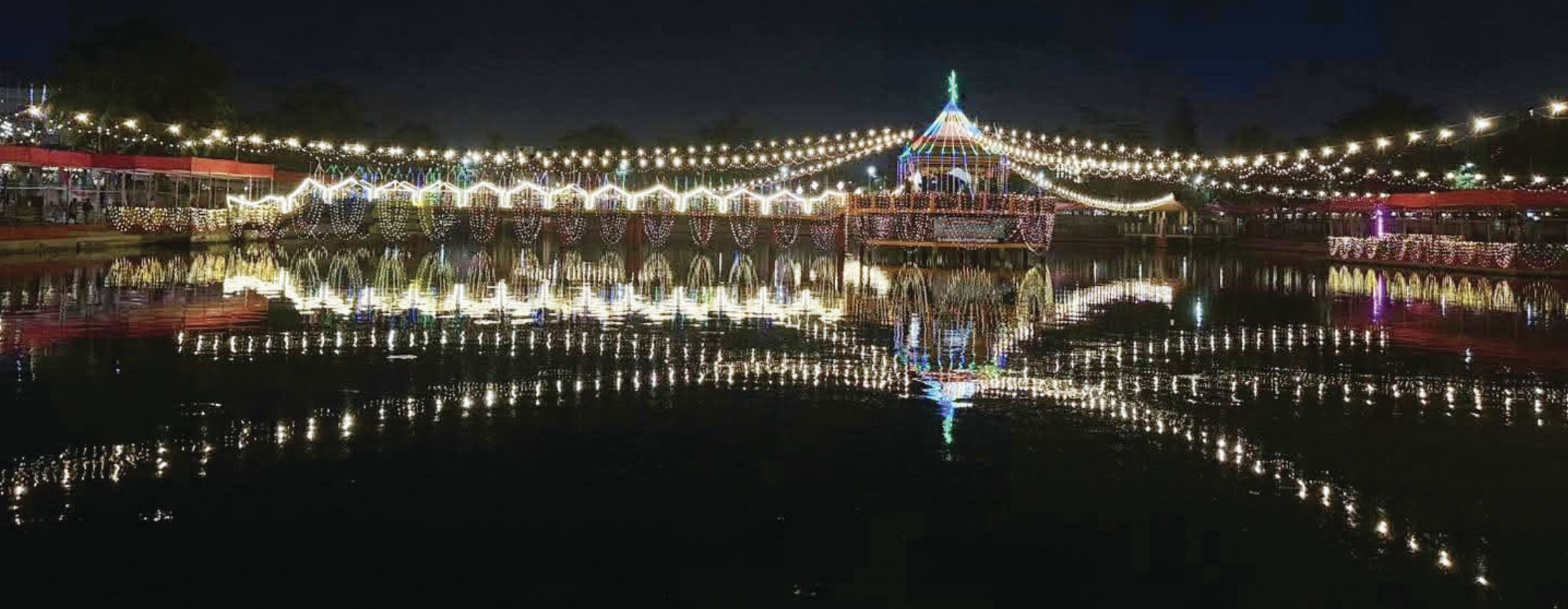 पर्सामा बत्तिले सिंगारियो छठ घाट