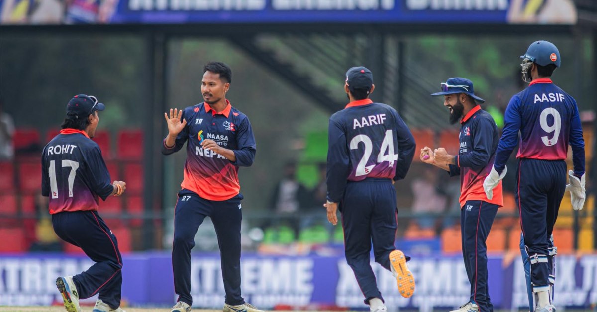 आईसीसी विश्वकप लिग–२: यूएईविरुद्ध नेपालको रोमाञ्चक जित