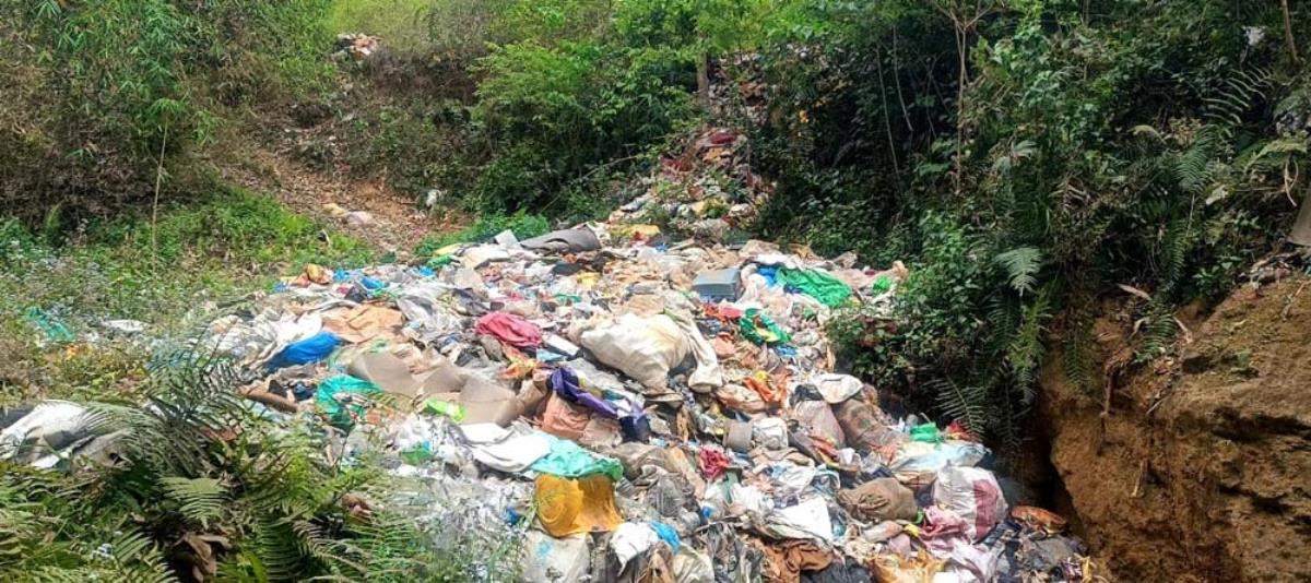 डम्पिङ साइट अभावमा संक्रमणको डर