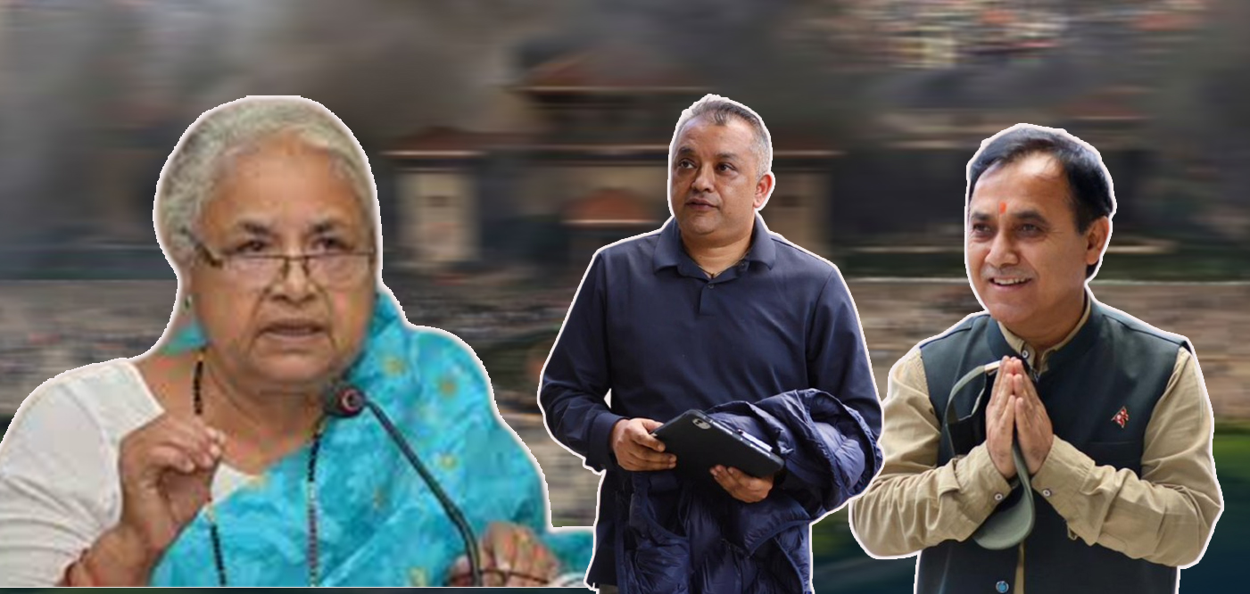 प्रधानमन्त्रीद्वारा कांग्रेस महामन्त्रीद्वयसँग परामर्श