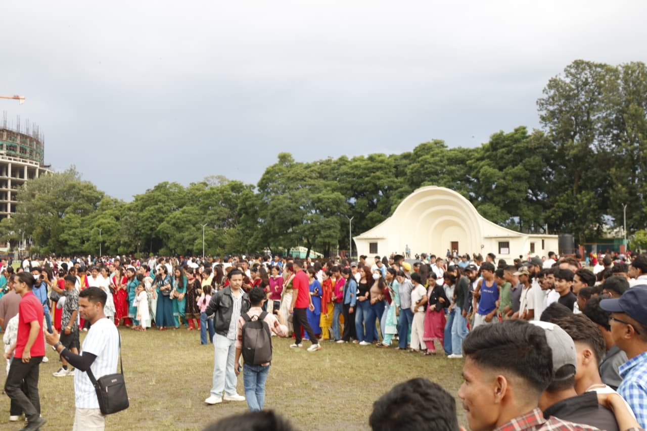 खुलामञ्चमा रंगियो गौरा पर्व, सुदूरपश्चिम र कर्णालीका युवा सहभागी