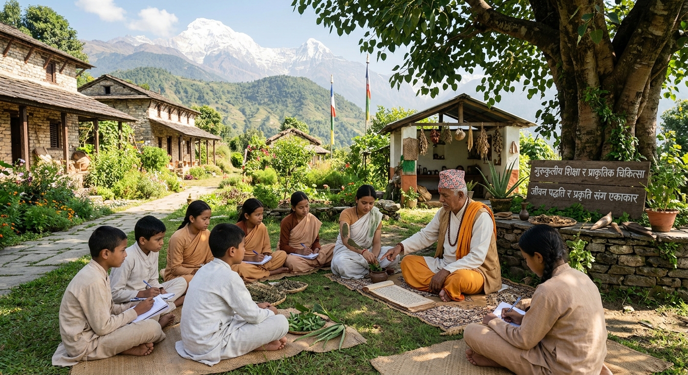 गुरुकुलीय शिक्षा र प्राकृतिक चिकित्सा
