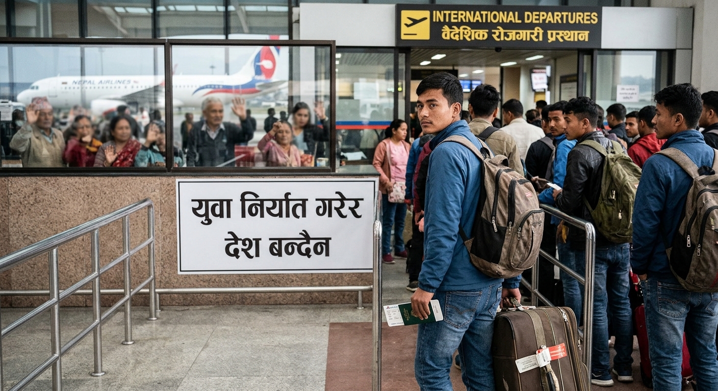 युवा निर्यात गरेर देश बन्दैन