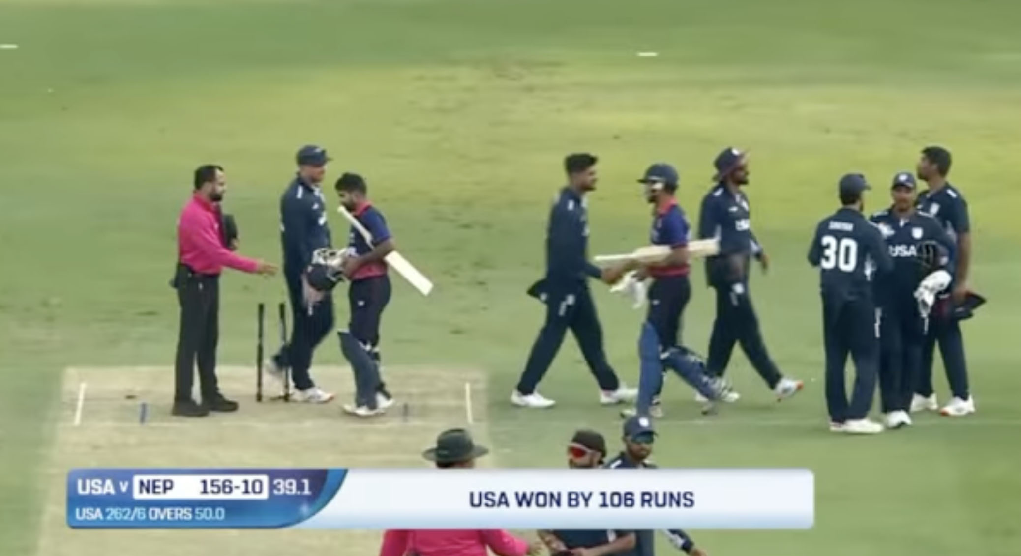 विश्वकप क्रिकेट लिग–२ : नेपाल अमेरिकासँग पराजित