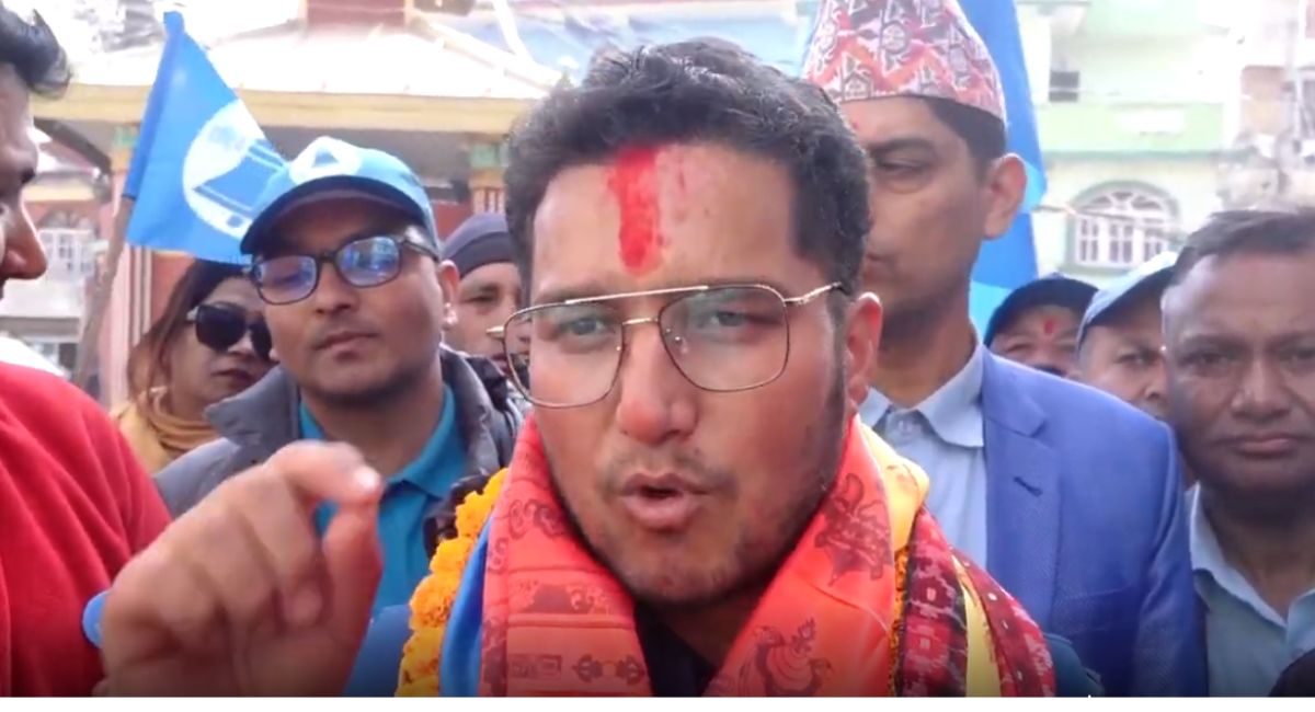 काठमाडौँ ४ मा रास्वपाका पुकार बम निर्वाचित