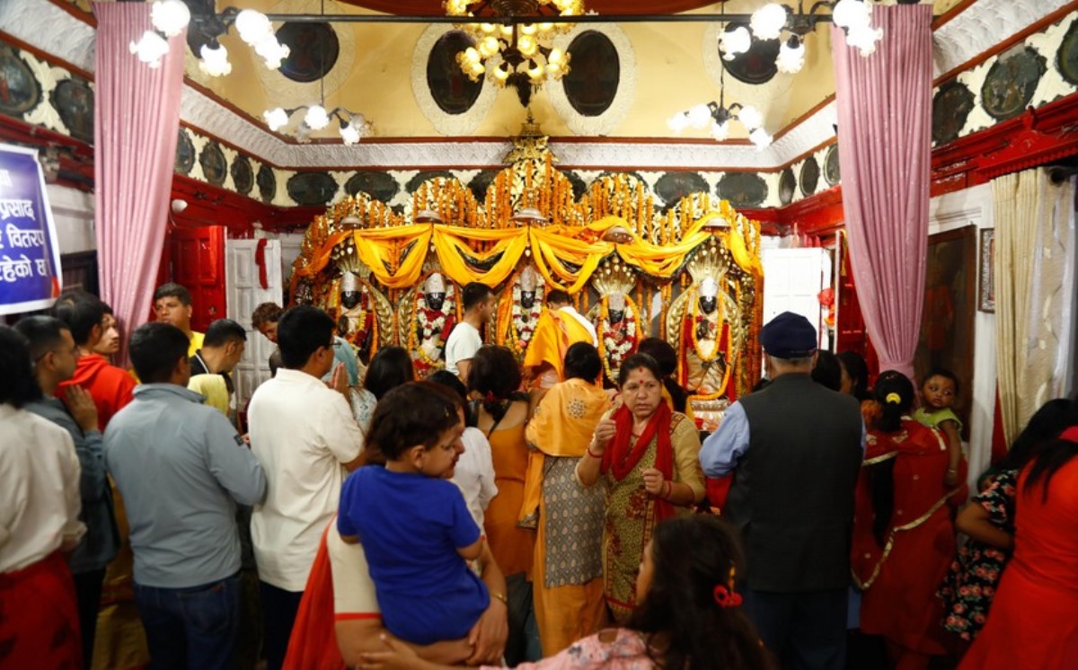 मिथिलामा राम जन्मोत्सव धुमधामका साथ मनाइँदै