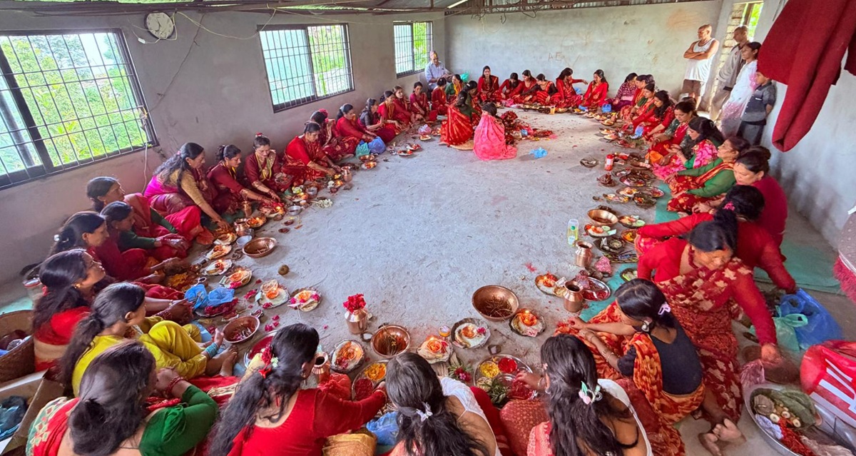 ऋषिपञ्चमीसँगै तीज पर्व समापन