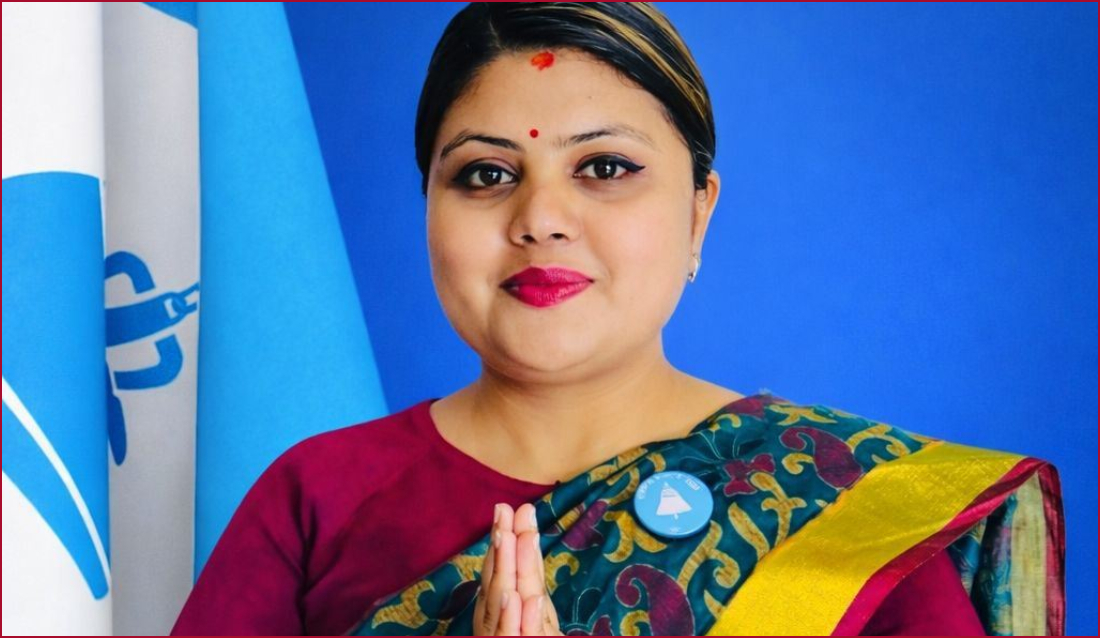 मोरङ–६ बाट रास्वपाकी रुबिना आचार्य विजयी